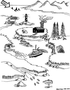 Help the orca navigate the dangers